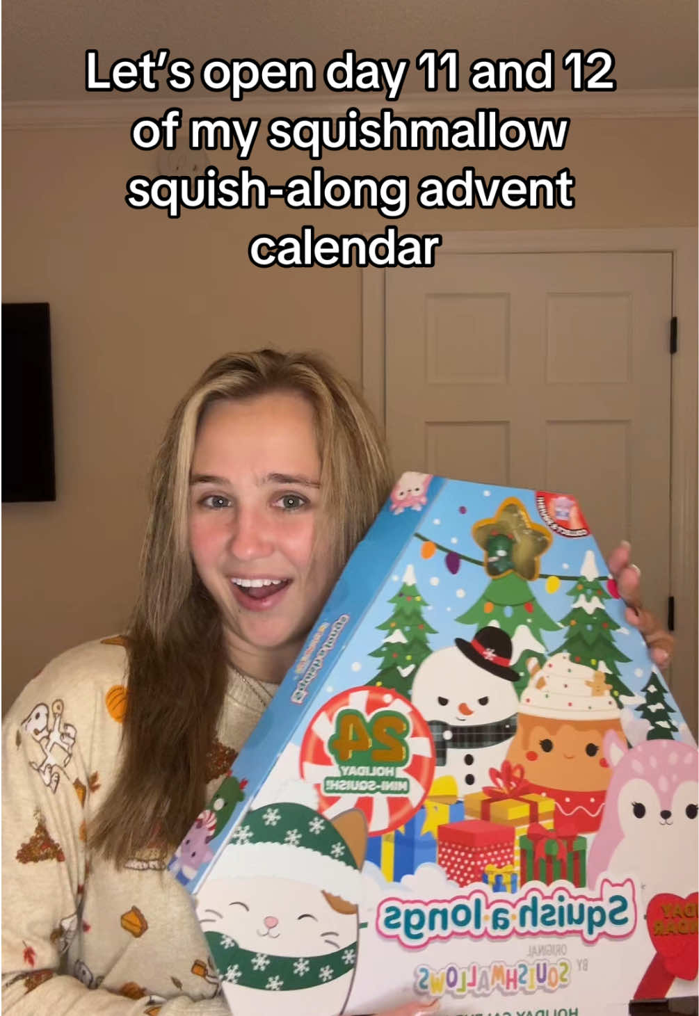 Let’s open day 11 and 12 of my Squishmallow squish-along advent calendar ! #squishmallows #mystery #advent #adventcalendar #fyp @Squishmallows 