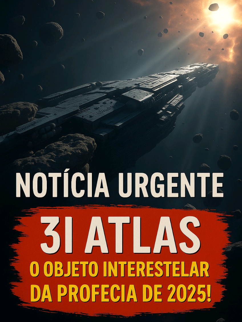 🚨 Notícia URGENTE:   3I ATLAS O Objeto Interestelar da Profecia de 2025 você esta preparado? O cometa 3I ATLAS se aproxima do Sistema Solar e muitos acreditam que ele pode confirmar a profecia de Baba Vanga sobre contato extraterrestre em 2025. Profecia ou coincidência? 👽✨ Deixe sua opinião nos comentários. #3iatlas #universo #mistériosdoespaço #planetas #espaçosideral  @Sintético.Futurista @Sintético.Futurista @Sintético.Futurista 