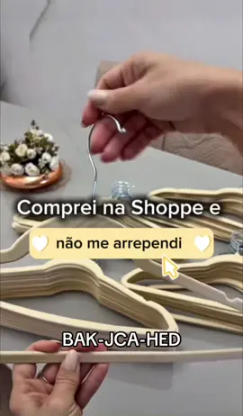 Cabide veludo #organization #shopee #videos #casa #cabide 
