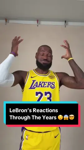 LeBron be going through all the emotions 😭😳😮‍💨😂 #NBA #basketball #LeBron #LeBronJames #lakers 