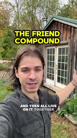 Maybe you’ve heard of family compounds: well me and my friends are making a friend compound. Me and my friends are all just trying to help each other out, escape the rat race and share resources. Every day I’m blessed to see my friends and this is a far better way of off grid living than the stereotypical “I’m gonna move out the wood so I can be totally alone”. Me and Jon are fully off grid and we share the same solar array, batteries and water. 