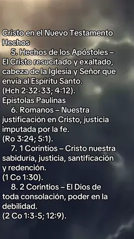 Cristo desde Hechis a 2 de Corintios 