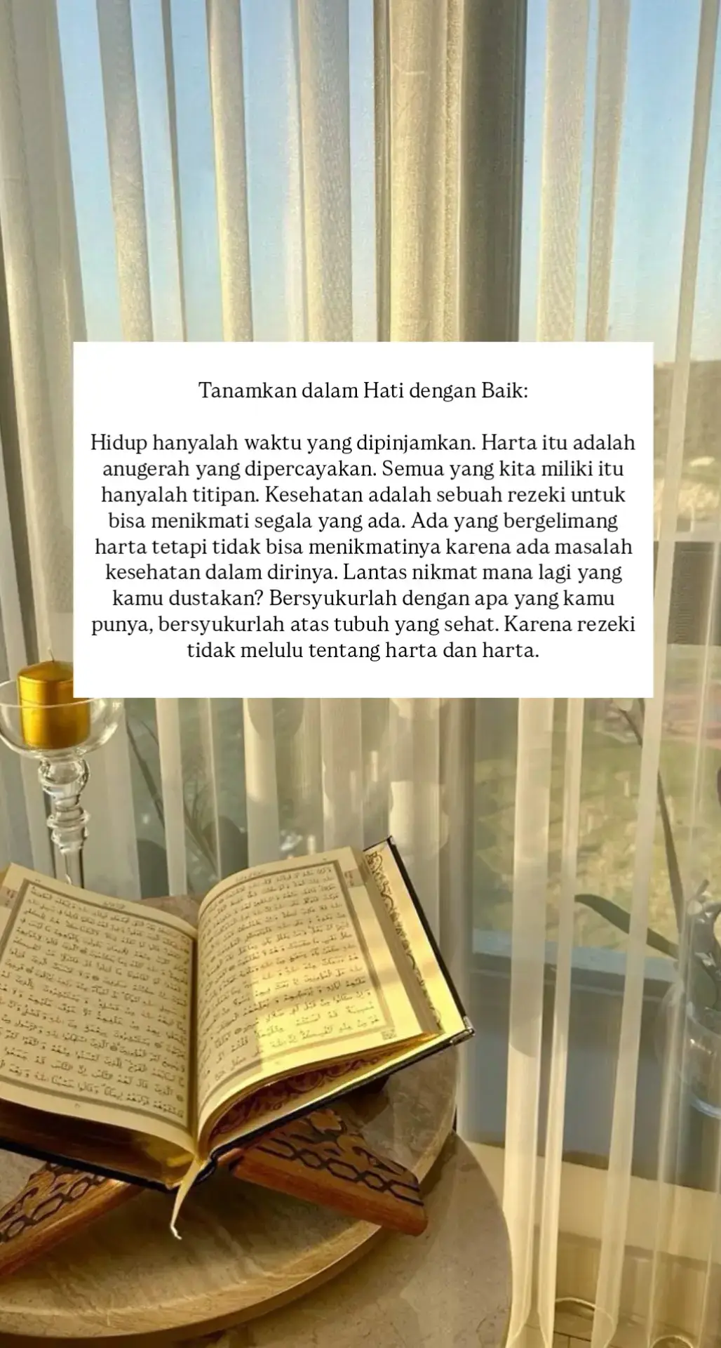 jangan lupa bersyukur#mutivasihidup #janganlupabersyukur #islamicreminder #muhasabahdiri #fypage 