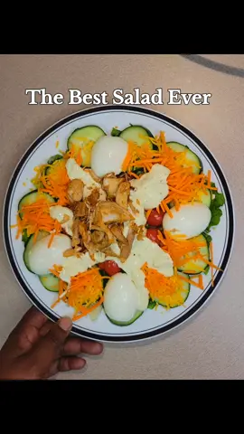 The Best Salad Ever #fypシ #Foodie #salad #cooking #food 