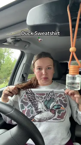 I love a good sweatshirt #ducksweatshirt #fallsweatshirt #creatorsearchinsights #duckseason #mallard  