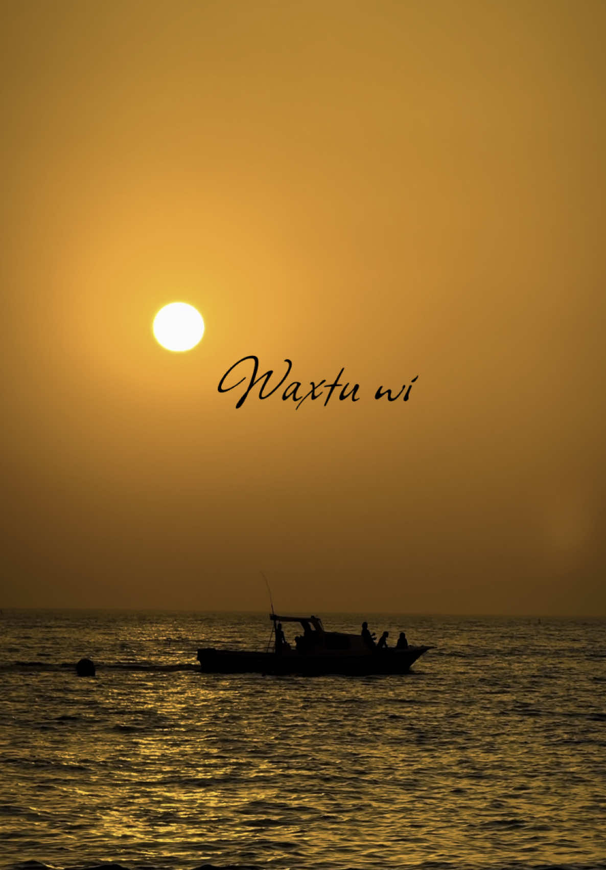 Waxtu wi 🌅 #dieycreate #senegalviews #sunsetlover 