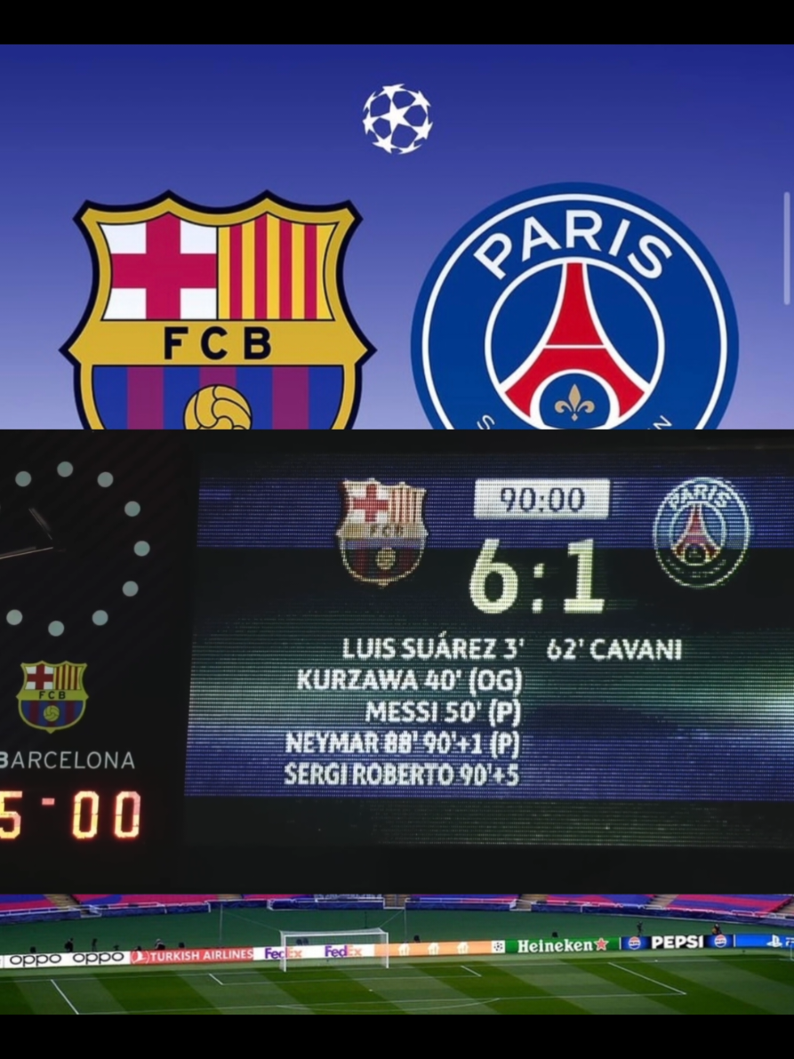 Barcelona 🆚 PSG #UCL #UEFACHAMPIONSLEAGUE2026 