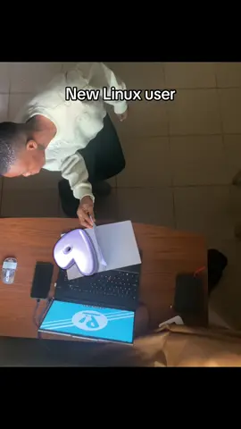New Linux user struggle 🤣🤣🤣  #fyp #techtok #linuxuser #linux #funny 