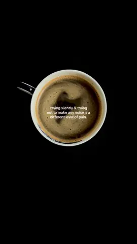 crying silently & trying not to make any noise is a different level of pain #coffee #coffeetok #healing #sadtok #mentalhealthmatters 