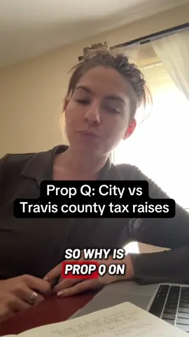 The city of austin has Prop Q in the ballot this November. Why is Travis Counry not putting their potential tax raise up for a vote? I’m going into more context around Prop Q and Travis County taxes. I talk about the home rule mandate and the state targeting austin and San Antonio for being liberal cities. I also talk about what makes up our property tax bill! Remember that the majority of Austinites are renters, and property taxes don’t directly impact renters!  #austin #atx #austintexas #elections 