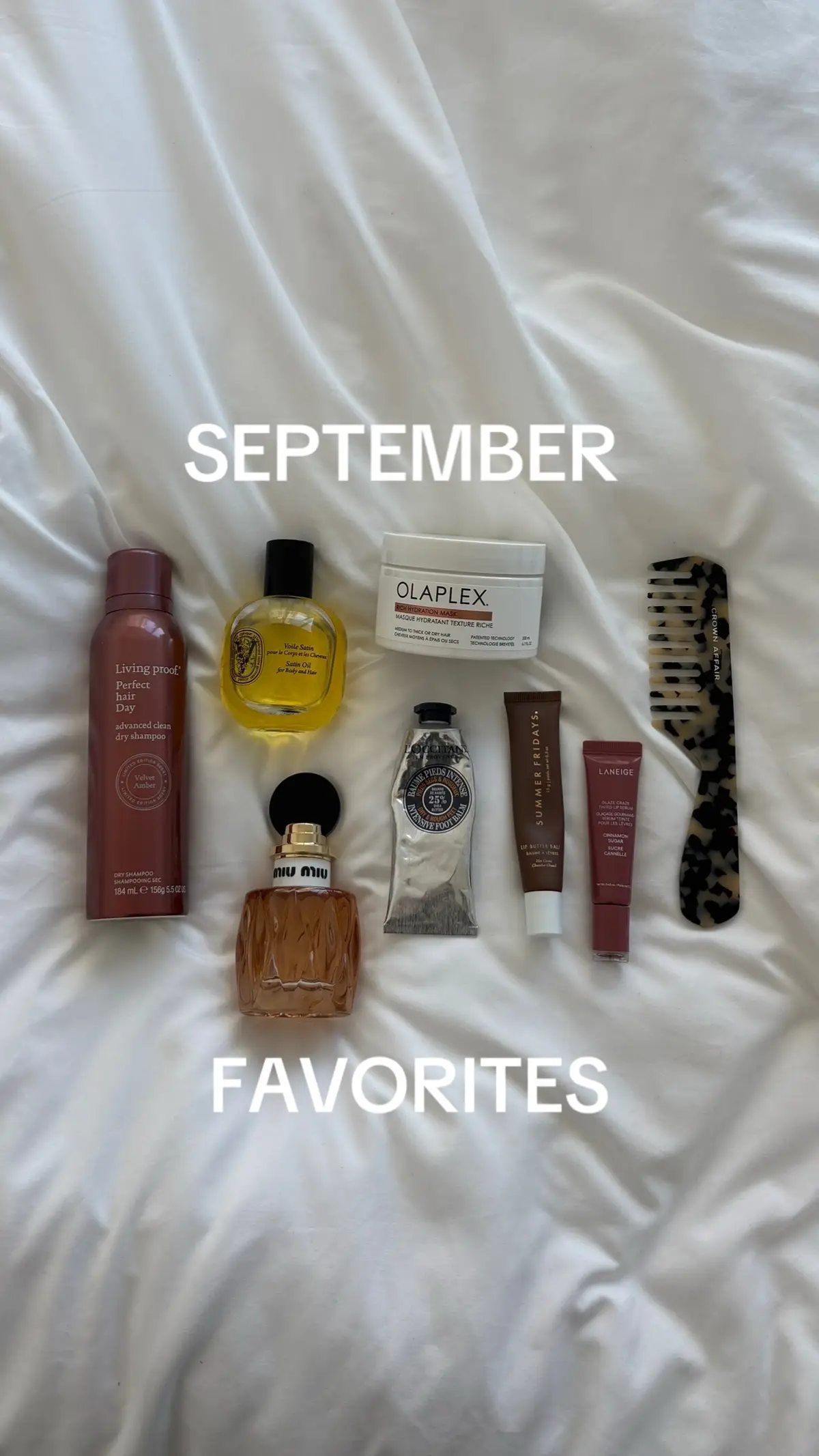 everything i loved this month 💌 #septemberfavorites #monthlyfavorites #favorites #skincare #fyp 