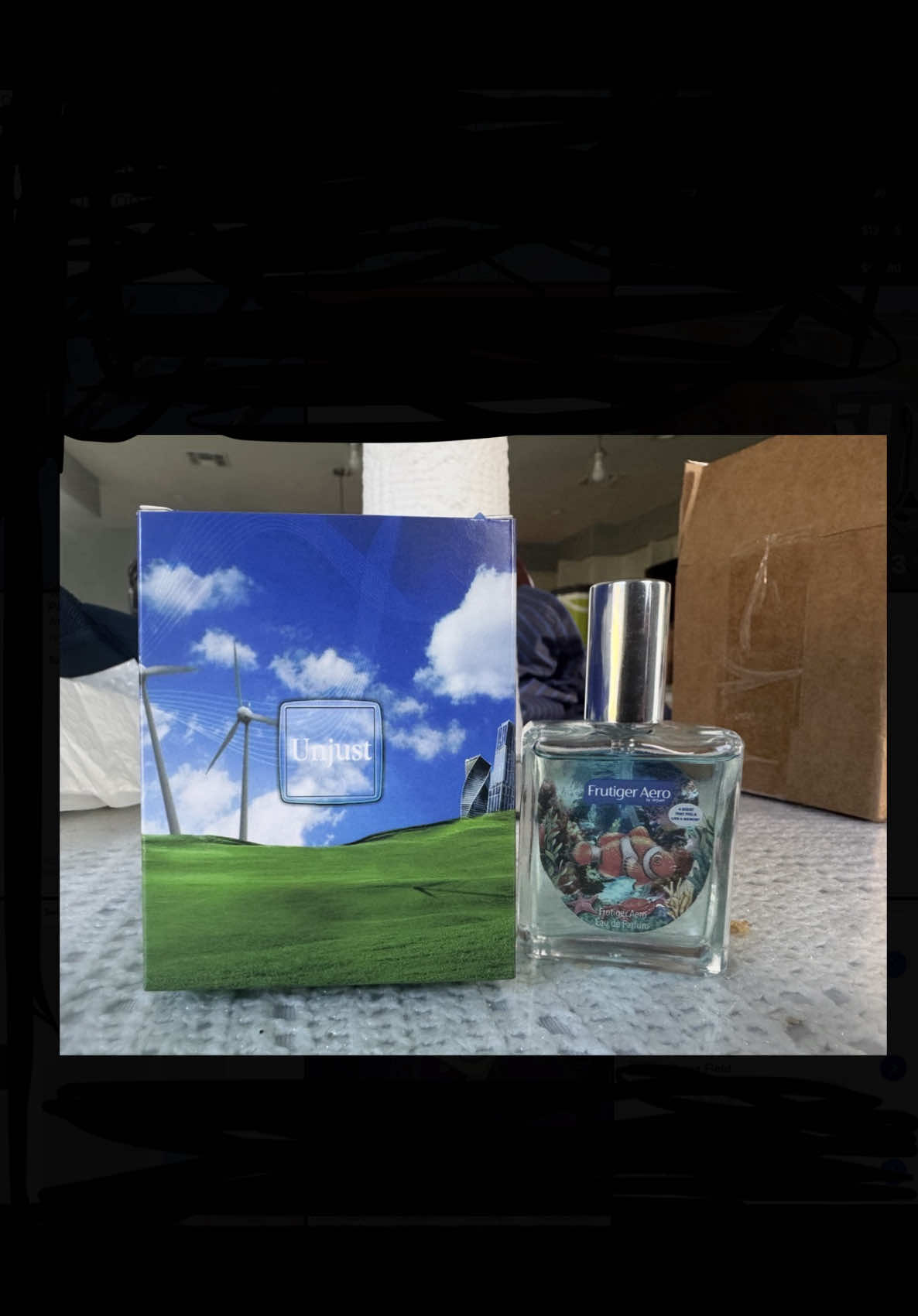 This smells so freaking gooddd i wish it was in a bigger bottle 😭💔@UNJUST JEWELRY  #fyp  #frutigeraero  #frutigeraeroaesthetic  #2000snostalgia  #colognetiktok 