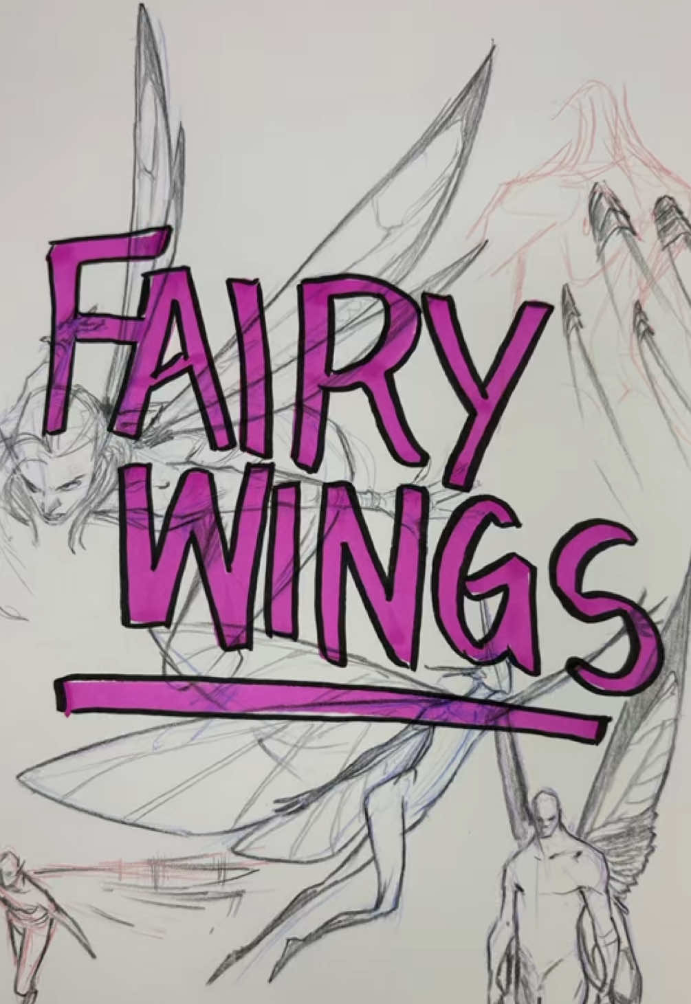 If I were to ask you what you immediate think of when I say ‘fairies’ more than likely, you’re going to think about their wings. So let’s talk about fairy wings! #arthack #fairy #wings #fairywings #fantasy #drawing #bug 