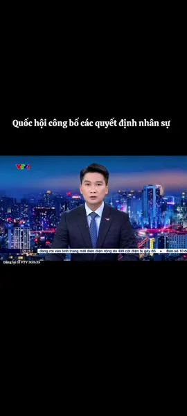 Quốc hội công bố các quyết định nhân sự Chiều nay (29/9), Ban Thường vụ Đảng ủy Quốc hội, Ủy ban Thường vụ Quốc hội đã tổ chức Hội nghị để xem xét, quyết định về công tác cán bộ. #tiktok #vtv #thoisu #tintuc #vietnam 