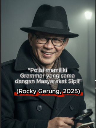 Rocky Gerung: Dari Fungsi & Komando Menuju Rasa Nyaman & Aman. Akademisi Rocky Gerung menyampaikan kritik dan masukannya untuk institusi Polri dalam acara Dialog Publik Polri pada Senin (29/9/2025) #jenderalpolisi #rockygerung #polri #TNI #aman #nyaman #fungsi #komando #FYP