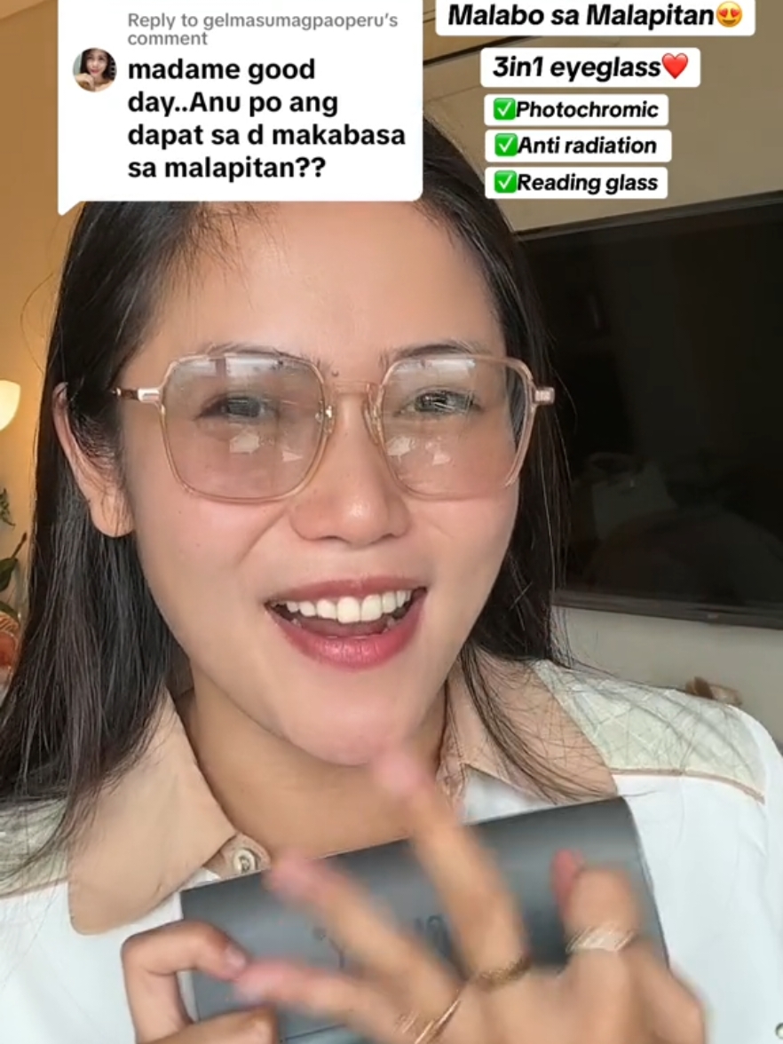 Triple purpose or 3n1 eyeglasses 🤓✨ #photochromiceyeglass #antiradiationglass #eyeglasses #eyeglassesfashion #fy #onthisday 