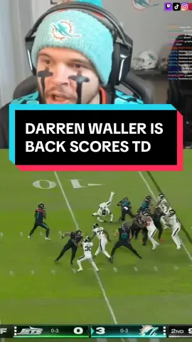 DARREN WALLER IS BACK SCORES TD #nfl #nfltrending #nflfootball #dolphins 