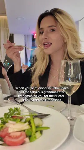 Remember kids behind every fabulous grandma is a nightmare grandson… just aspire to be the fabulous grandma 🤣 #datinginsouthflorida #palmbeach #datinginpalmbeach 