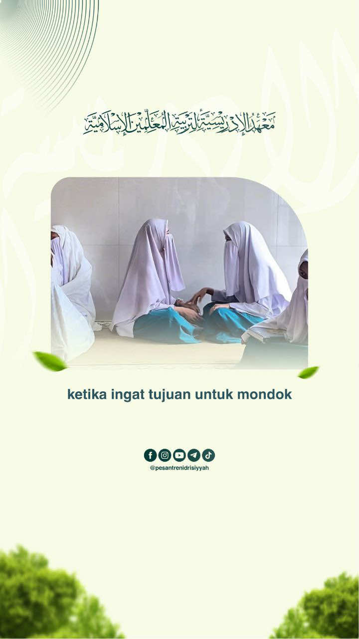 Ketika ingat tujuan mondok #pesantrenstory #pesantrenidrisiyyah #ayomondok #santrikeren #ayomondok 