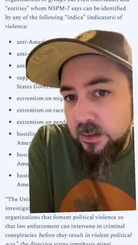 The NSPM-7 is not being talked about enough #greenscreen #nspm7 #democrat #antifascist #fyp 