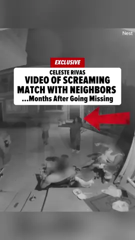 🚨 EXCLUSIVE: New #CelesteRivas video shows argument with neighbors months after she went missing 👀 The video, obtained by TMZ, was recorded by a Nest camera on September 8, 2024 -- months after Celeste had been reported missing -- and neighbors say it shows her going off on a family over a prank. Full story at the link in bio!