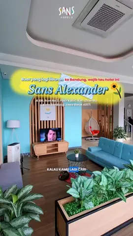 Buat yang lagi liburan ke Bandung, wajib tau hotel ini! 🏨✨ Sans Hotel Alexander Bandung jadi pilihan tepat buat kamu yang cari lokasi strategis & fasilitas lengkap. Di dalam kamar ada: ✅ Amenities lengkap ✅ Kamar bersih & nyaman ✅ Internet kenceng + TV ✅ Dispenser isi ulang ✅ Kaca besar buat ngaca puas 😍 Fasilitas lainnya juga gak kalah oke: 🌊 Kolam renang buat santai 🅿️ Area parkir gratis 👨‍💼 Resepsionis 24 jam siap bantu Booking gampang banget, tinggal download aplikasi RedDoorz, pilih Sans Hotel Alexander, terus masukin kode voucher YUKNGINEP. #redtravelers #berkesans #salebrat10n #STAYCAT10NONLINE #hotelbandung 