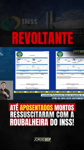 Deboche! Até aposentados mortos foram “ressuscitados” no escândalo da roubalheira do INSS. Carlos Roberto Ferreira Lopes, presidente da CONAFER, entidade que recebeu mais de R$ 800 milhões dos aposentados brasileiros, trata essa denúncia com descaso.  Vamos atrás de cada um dos ladrões do dinheiro do povo. Sem descanso! #CPMIdoINSS #Roubalheira #Corrupção #Justiça #INSS