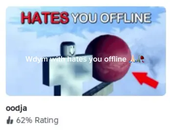 What is this🫨🫨🫨#hates #robloxfyp #fyp #offline 