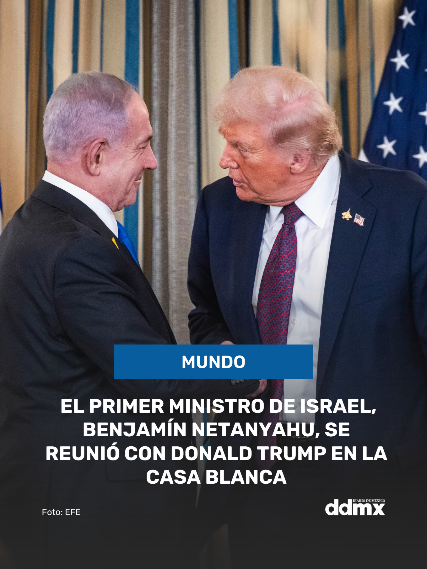 🌍 El primer ministro de Israel, Benjamín Netanyahu, se reunió con Donald Trump en la Casa Blanca para buscar un acuerdo de paz en Gaza. Durante el encuentro, Netanyahu ofreció una disculpa oficial a Catar por el ataque con misiles en Doha, lo que marcó un giro clave en la diplomacia regional. 🇮🇱🤝🇶🇦 Trump aseguró tener confianza en lograr un alto al fuego en Gaza, liberar rehenes y definir una nueva gobernanza sin Hamás. Como parte del acuerdo, se propuso un mecanismo trilateral entre Israel, Catar y Estados Unidos para mejorar la coordinación y evitar nuevas tensiones. #Netanyahu #DonaldTrump #Israel #Catar #CasaBlanca #Gaza #ConflictoPalestina #MedioOriente #Geopolítica