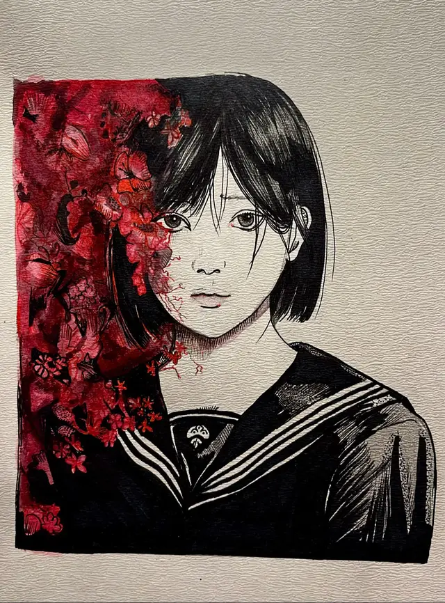 #hinako #hinakoshimizu #silenthill #silenthillf #drawing 