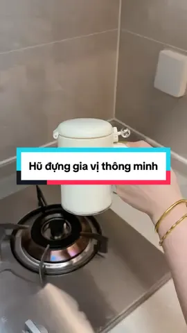 Hũ đựng gia vị thông minh #giadungtienich #giadungthongminh #fyp #hudunggiavi 