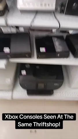 Xbox Consoles Seen At The Same Thriftshop! #fyp #xbox #xbox360 #thriftshop #thrifting 