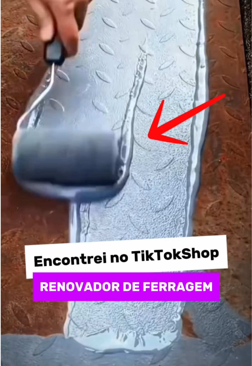 TINTA RENOVADORA DE FERRAGEM, RENOVE SEU FERRO EM QUESTÃO DE MINUTOS 😱 Clica no carrinho laranja e adquira antes que a promoção acabe👇🏽👇🏽