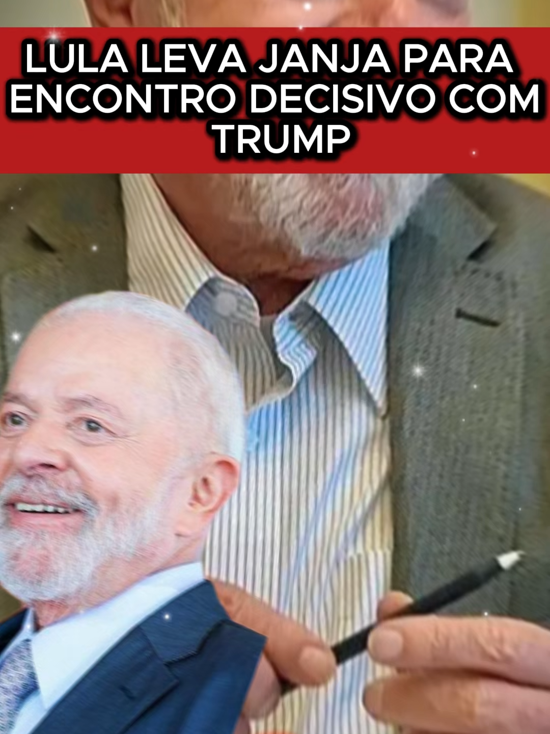 Lula surpreende ao anunciar Janja em reunião com Trump #Lula#Janja#Trump