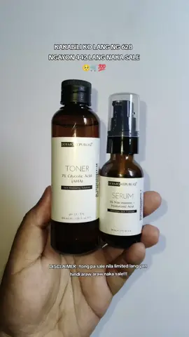 MAG CHECK OUT NA HABANG NAKA SALE PA...  ang ganda ng duos nato at effective pa! 🛒💯