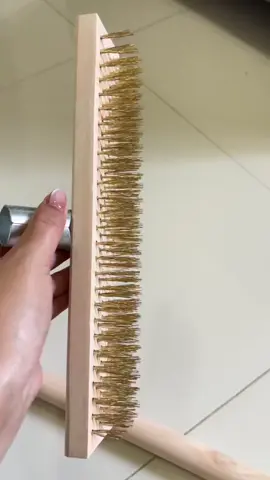 Flooe steel brush with long handle #steelbrush #floorbrush #lumot #cleaninghacks #cleaning 