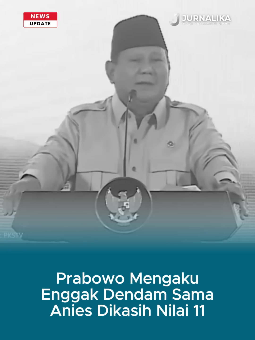 Tak Ada Dendam Prabowo ke Anies #prabowo #aniesbaswedan #pks #munaspks #pilpres2024