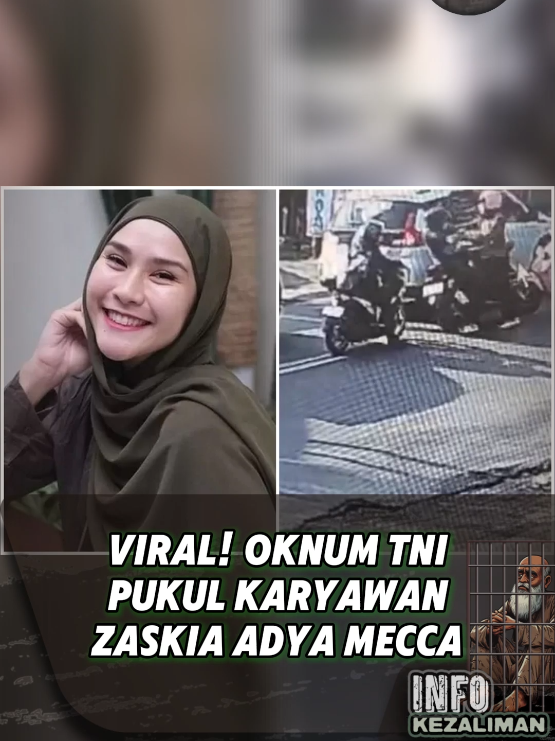 Viral dan miris! Seorang oknum TNI terekam memukul karyawan Zaskia Adya Mecca. Saat rakyat kecil hanya ingin bekerja dengan tenang, justru terzolimi oleh kekuasaan yang seharusnya melindungi⚖️🙏 #Infokezaliman #viralhariini #breakingnews #zaskiaadyamecca #oknum #oknumtni #tniindonesia🇮🇩 #kasusviral #beritaviral #zalim #fyp #viral #viraltiktok #viralvideo #fypシ゚ #fypage #trending #foryou #beritatiktok #update