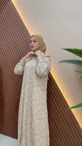 Baru netas lgsg best seller si Lena cream #candyoutfitku #ootdhijabstyle #gamisrayon 