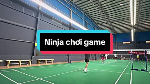 Khi Ninja chơi game #caulong88 #caulong #caulongvietnam #kythuatcaulong #caulongvietnam🏸 