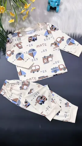 Bộ cotton mềm mịn cho bé #kemkid #quanchobe #dothudong #thuntam #xh 