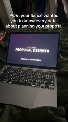 I am the luckiest girl on the planet🥹 this documentary is HALF AN HOUR #proposal #engaged #fiancé #proposaldebrief #engagement 
