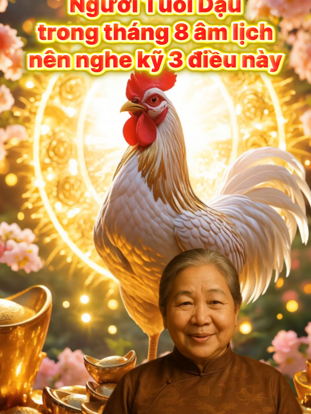 Tuổi Dậu trong tháng 8 âm lịch nên nghe kỹ 3 điều này #conamphongthuy #tuvi12congiap #phongthuytamlinh #maymantailoc🍀☘️ #tuoidau