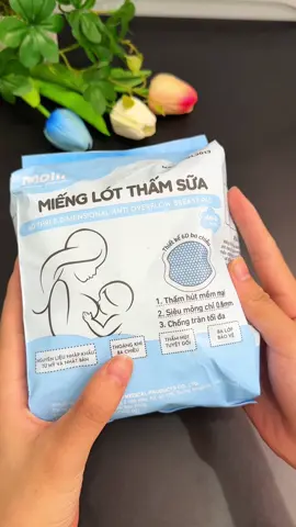 Ko có miếng lót thấm sữa thì chắc cả ngày chỉ có thay đồ với giặt đồ#mienglotthamsuamolli #mevabe #mebimsua #xuhuong 