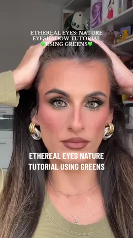 Replying to @lorichappell4 the beginning is sarcasm obviously but this palette is a green/hazel eyed persons dreammmmm just sayin 🤷🏻‍♀️#etherealeyes #greeneyeshadow #eyeshadowforgreeneyes #etherealeyesnature #softglammakeup @makeupbymario @BK Beauty Brushes @Neen 