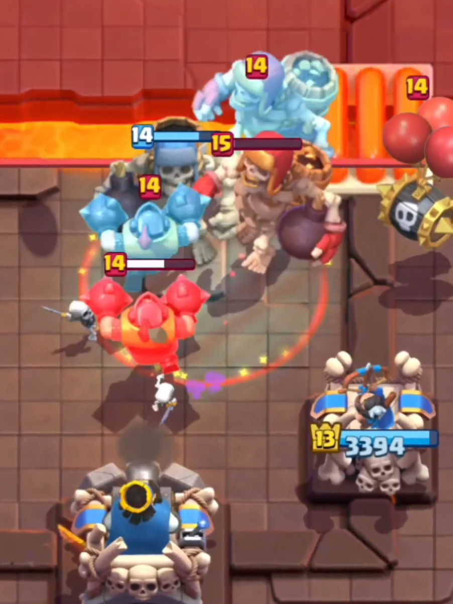 A vitória grandiosa do pequeno guerreiro. #clashroyale #fyp 
