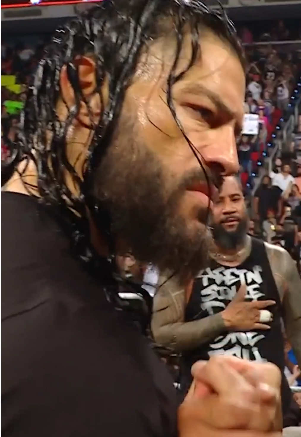 FAMILY. OVER. EVERYTHING. 🤝 #WWE #RomanReigns #JeyUso #JimmyUso