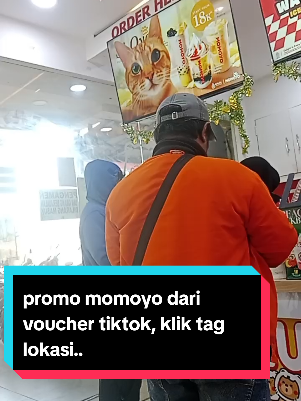 promo momoyo dari voucher tiktok, klik tag lokasi..  #momoyo #momoyoicecream #momoyofruittea #promomomoyo #promotiktok 