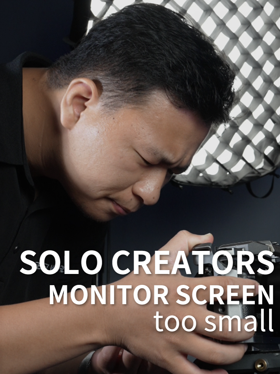 As a solo content creator, nothing’s worse than struggling to frame on a tiny camera screen.  The FEELWORLD S55 camera monitor changes that: ✨ 6-inch big screen, see your shot clearly. ✨ Assist tools, nail your composition and exposure. ✨ Lightweight & budget friendly, perfect for new filmmakers & videographers Upgrade your camera accessories, only 99.99 USD  #feelworld #feelworldmonitor #cameraaccessories #videoproduction #videocreator #videographer#contentcreator#filmmaker