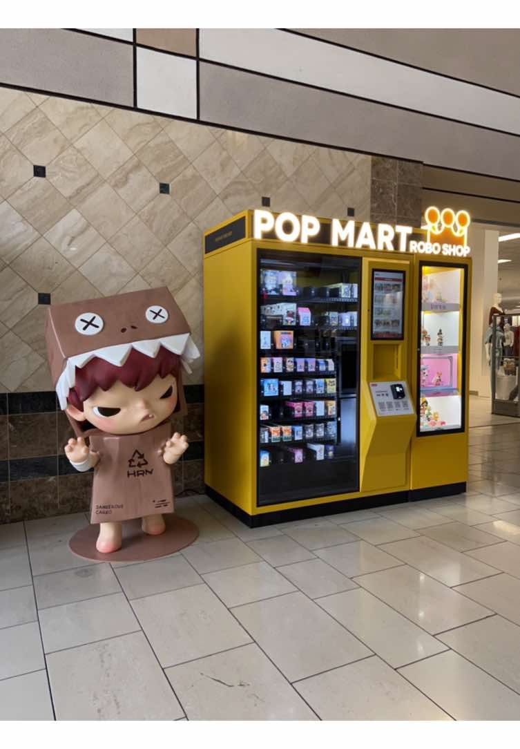 Fashion Fair Mall has a Pop Mart vending machine! 💖 Shoutout to the girl at the coffee shop for telling me about this! Located right outside JCPenny. #popmart #fyp #fashionfairmall #fresno #vendingmachine 